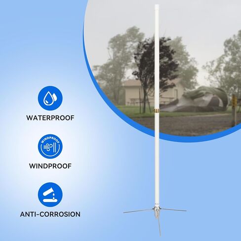 Retevis RA86 GMRS Mobile Radio, GMRS Radio with Integrated Control Mic,Bundle with Base Antenna, NOAA 8 Repeater Channels, Long Range Communication kit for Long Distance Communication in Saudi Arabia