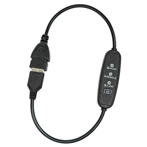 خط تحكم في سرعة USB 5 فولت مع مفاتيح للشحن وضبط السرعة وسطوع مراوح USB والأضواء in Kuwait