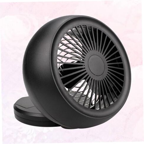 Vaguelly Mini USB Desktop Fan Portable Snail Design USB Fan without Battery Black Compact for Home Office Travel in Saudi Arabia