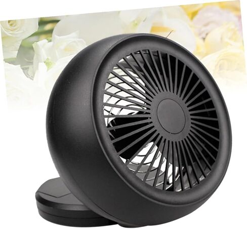 Vaguelly Mini USB Desktop Fan Portable Snail Design USB Fan without Battery Black Compact for Home Office Travel in Saudi Arabia