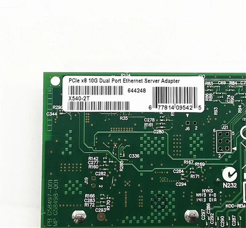 X540-T2 PCI-E x8 10G 2*RJ45 ثنائي المنفذ 10G بطاقة الشبكة الكهربائية in Saudi Arabia