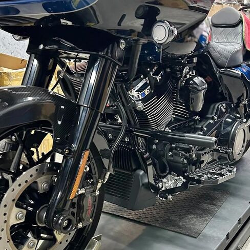 Engine Guard Crash Bar Front Highway Foot Pegs Fit for Harley Softail Street Bob Low Rider Low Rider S FXBB FXLR FXLRS FXLRST 2018-2024 in Saudi Arabia