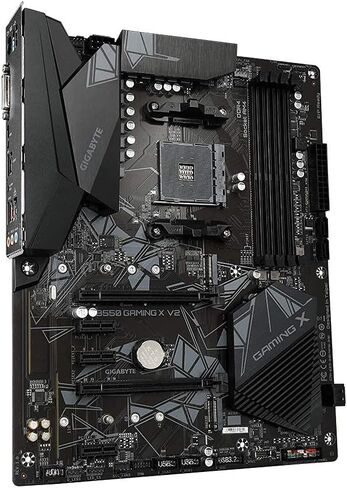 جيجابايت B550 Gaming X V2 (AMD Ryzen 5000/B550/ATX/M.2/HDMI/DVI/USB 3.1 Gen 2/DDR4/ATX/اللوحة الأم للألعاب) (متجددة) in Kuwait