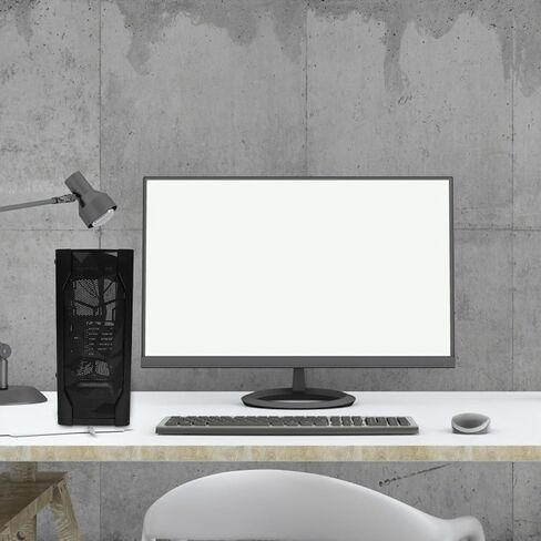 حقيبة كمبيوتر للألعاب ATX Mid Tower مع لوحة جانبية من الزجاج المقسى، ودعم تبريد المياه، وهيكل مضيف لسطح المكتب باللون الأسود للاستخدام في المكتب المنزلي والسكن in Kuwait