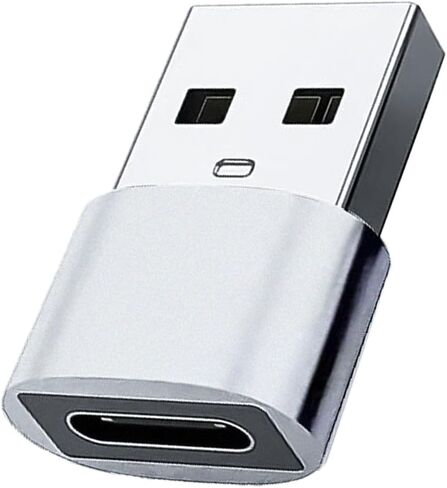 1PC USB C Female to USB Male Adapters Type C to USB2.0 10Gbps Data Converters for Laptops Charger in Saudi Arabia
