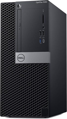Dell OP5060MTKTFMX OptiPlex 5060 KTFMX برج صغير مزود بمعالج Intel Core i5-8500 بسرعة 3 جيجاهرتز سداسي النواة وذاكرة وصول عشوائي سعتها 8 جيجابايت ومحرك أقراص ثابتة سعة 500 جيجابايت ونظام التشغيل Windows Pro 64 بت in Kuwait