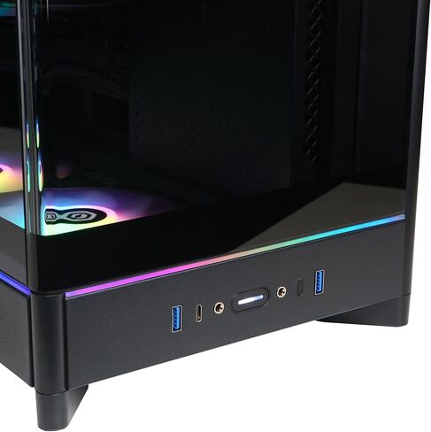 كمبيوتر ألعاب CyberPowerPC Gamer Xtreme VR، Intel Core Ultra 7 265F 2.4 جيجا هرتز، Radeon RX 9060 XT 8 جيجا، 16 جيجا DDR5، 2 تيرابايت PCIe 4.0 SSD، جاهز للواي فاي ونظام التشغيل Windows 11 Home (GXiVR8400A23) in Saudi Arabia