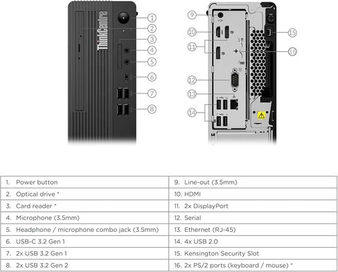 كمبيوتر مكتبي Lenovo ThinkCentre M70s SFF، Intel Core i5-10500 حتى 4.5 جيجا هرتز، ذاكرة وصول عشوائي 32 جيجا، 1 تيرابايت SSD، USB 3.2، HDMI، DisplayPort، RJ-45، لوحة مفاتيح وماوس، Windows 11 Pro (متجدد) in Kuwait