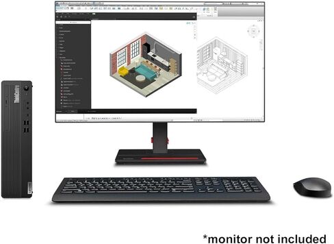 كمبيوتر مكتبي Lenovo ThinkCentre M70s SFF، Intel Core i5-10500 حتى 4.5 جيجا هرتز، ذاكرة وصول عشوائي 32 جيجا، 1 تيرابايت SSD، USB 3.2، HDMI، DisplayPort، RJ-45، لوحة مفاتيح وماوس، Windows 11 Pro (متجدد) in Kuwait