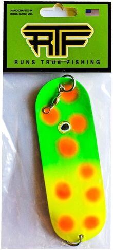 RTF Dakota Dodger 4.5" - (2PK - Green Yellow Red Dots Dodger) in Saudi Arabia