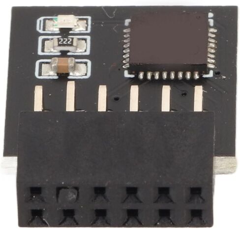 وحدة Vikye Stable TPM 2.0 للوحة الأم MSI، مادة عالية الأمان ومتينة، واجهة SPI 12Pin in Kuwait