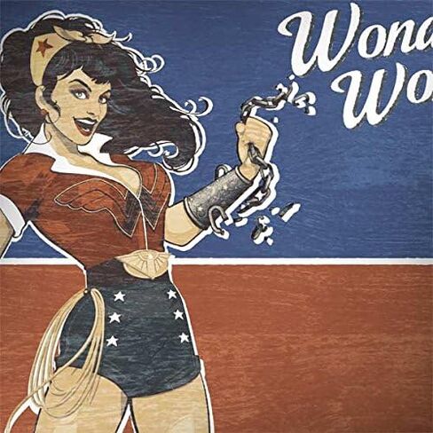 Skinit Decal Laptop Skin Compatible with Latitude 9430 - Officially Licensed DC Comics Bombshells Wonder Woman Bombshell Design in Saudi Arabia