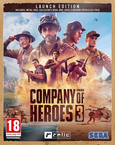 Company Of Heroes 3 Launch Edition With Metal Case in Saudi Arabia