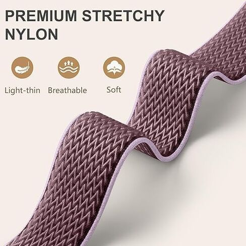 G53 Smart Watch Bands, 20mm Nylon Breathable Elastic Watch Bands Compatible with RUXINGX G53/HaSaKei G53/Sanorum G53 SmartWatch Replacement Adjustable Straps(3-Pack) in Saudi Arabia