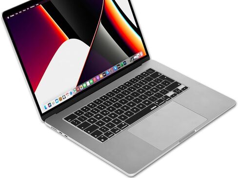 XSKN German Language Black EU Layout Version Silicone Keyboard Cover Skin for 2022 2023 2024 2025 MacBook Air 13.6 15.3 inch M2 M3 M4 with Touch ID A2681 A3113 A3240 A2941 A3114 A3241 in Saudi Arabia