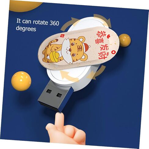 محرك أقراص فلاش USB سعة 64 جيجابايت، عصا ذاكرة فلاش محمولة سنة تصميم النمر، محرك أقراص الإبهام لتخزين البيانات ونقل الملفات in Kuwait