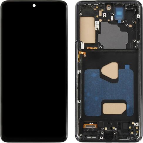 شاشة TFT بديلة لهاتف Samsung Galaxy S21 Plus SM-G996B SM-G996U SM-G996W SM-G996N SM-G9960 6.7 بوصة مجموعة رقمية تعمل باللمس - مع إطار أسود in Kuwait