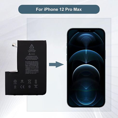 Replacement Battery A2466 for Series with iPhone 12 Pro Max A2411 A2342 A2410 A2412 with Tool Kit in Saudi Arabia
