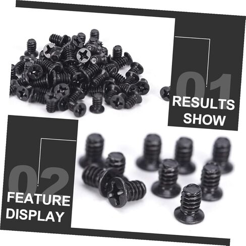 100pcs 3.5-inch Hard Drive Screws for Hard Drive Tray Computer Case Replacement Metal Screws Compatible with PC Chassis Storage Assembly in Saudi Arabia