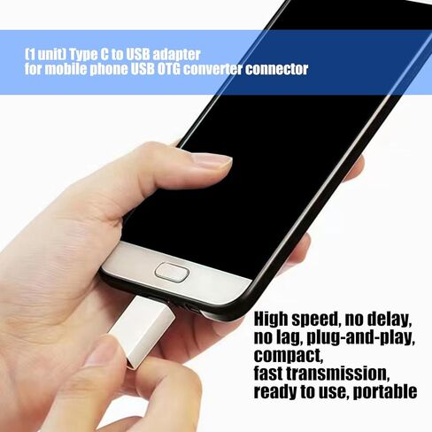 USB C Male to USB Female Adapter for Direct U Disk Reading on Phones Metal Construction USB to C Converter in Kuwait