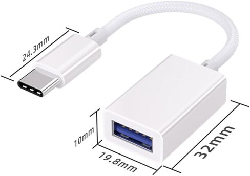 Reversible Type C to USB3.0 Adapter Cable for USB C Phones Tablets Laptops Switches with Fast Speed Data Transfer 5Gbps Type C Adapter in Saudi Arabia