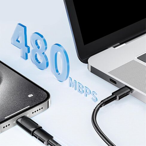 Portable 8Pin Female to USB C Male Adapters 8Pin to USB C Adapter Fast Charging and Data Syncing Compatible Type C Connectors in Saudi Arabia