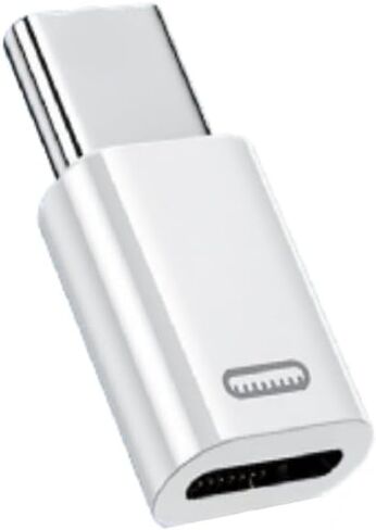 Reliability Connection Stylish 8Pin to Type C Adapter with Multiple Protections Plugs and Play Long-Last Use Fast in Saudi Arabia