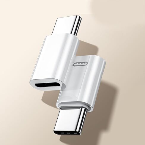 Reliability Connection Stylish 8Pin to Type C Adapter with Multiple Protections Plugs and Play Long-Last Use Fast in Saudi Arabia