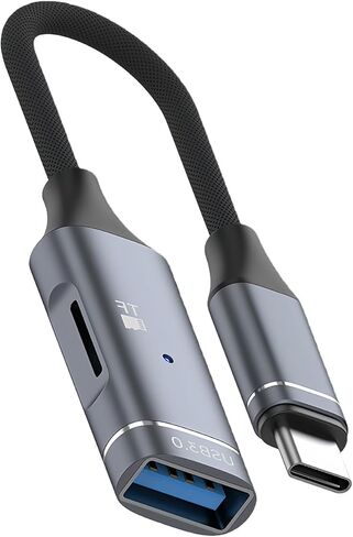 محول USB C إلى USB عالي السرعة محول 5 جيجابت في الثانية لنقل البيانات ومتانة سبائك الألومنيوم للأدوات الإلكترونية USB C إلى USB in Kuwait