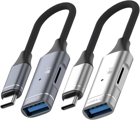 محول USB C إلى USB عالي السرعة محول 5 جيجابت في الثانية لنقل البيانات ومتانة سبائك الألومنيوم للأدوات الإلكترونية USB C إلى USB in Kuwait