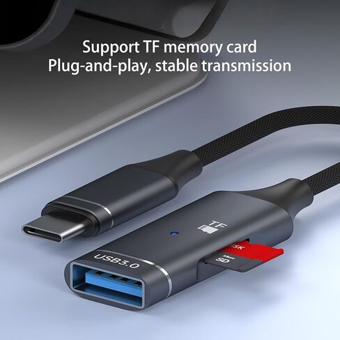 محول USB C إلى USB عالي السرعة محول 5 جيجابت في الثانية لنقل البيانات ومتانة سبائك الألومنيوم للأدوات الإلكترونية USB C إلى USB in Kuwait
