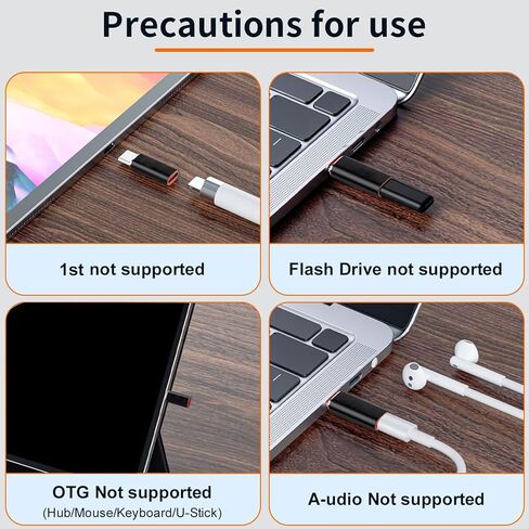 محول خفيف إلى USB C، سهل التركيب، متوافق مع الأجهزة عالميًا، هيكل معدني QC100W، غطاء معدني ممتاز للشحن in Kuwait