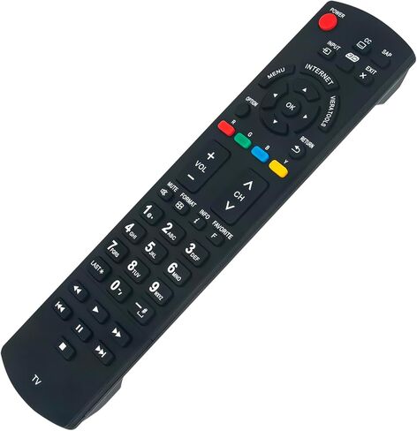 Beyution N2QAYB000704 جهاز التحكم عن بعد المستبدل مناسب لتلفزيون باناسونيك TC-P55ST50 TC-P42UT50 TC-P50UT50 TC-P55UT50 TC-P55UT55 TC-P60UT50 TC-P00UT50 TC-P42XT50 VC-P55UT50 TC-P50XT50 TCP00UT50 TCP42UT50 in Kuwait
