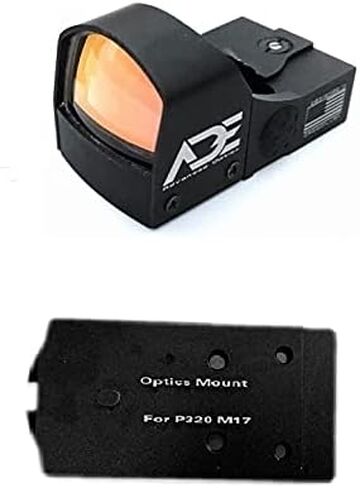 Ade Advanced Optics Crusader RD3-009 منظر منعكس للنقطة الحمراء + لوحة تركيب بصرية لمسدس Sig Sauer P320 M17 / M18 in Kuwait