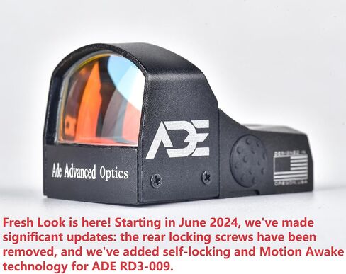 Ade Advanced Optics Crusader RD3-009 منظر منعكس للنقطة الحمراء + لوحة تركيب بصرية لمسدس Sig Sauer P320 M17 / M18 in Kuwait