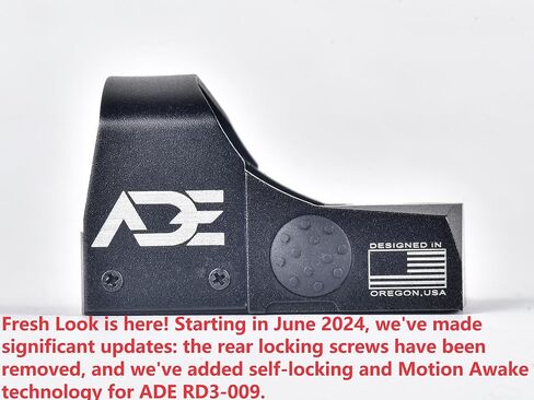 Ade Advanced Optics Crusader RD3-009 منظر منعكس للنقطة الحمراء + لوحة تركيب بصرية لمسدس Sig Sauer P320 M17 / M18 in Kuwait