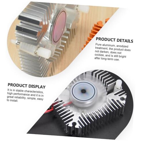 Sewroro Silent GPU Fan Cooler Replacement Cooling Fan for Graphics Card Computer Accessory with Precision Bearings Low Noise Radiator Cooling Device in Kuwait