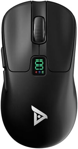 TS609 Wireless BT Gaming Mouse Rechargeable/2.4/Type-C Connect,PAW3311 Sensor,24000 Dpi,Lightweight,5 Programmable Buttons, 500 mAh Battery,Ergonomic Design for Pc-Black in Saudi Arabia