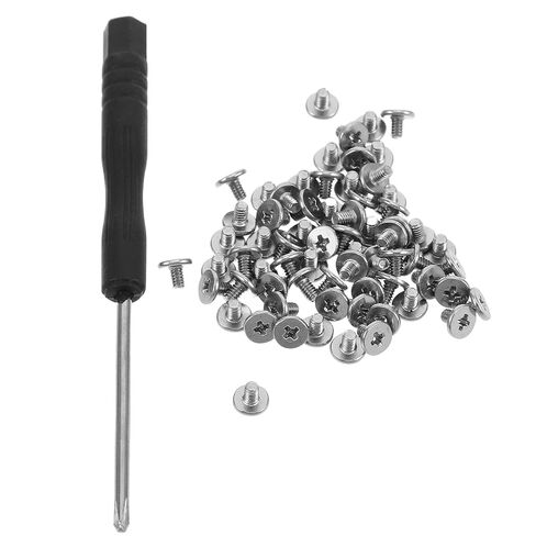 Uonlytech M2 SSD Fixing Screws Kit for Laptop and Desktop, 60pcs Mini Screw Assortment Magnetic Screwdriver, Computer Repair Hardware for Electronic Maintenance in Kuwait