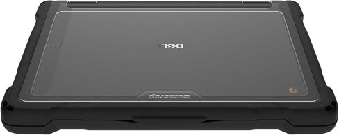 Gumdrop DropTech Custom Case Fits Dell Chromebook 11 (2-in-1) - Drop Tested Protection, Rubberized Thread on Sides, Seamless Asset Tagging, Snap in Installation for School or Work - Black (01D023) in Saudi Arabia
