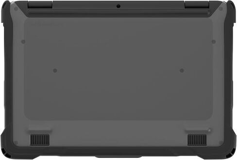 Gumdrop DropTech Custom Case Fits Dell Chromebook 11 (2-in-1) - Drop Tested Protection, Rubberized Thread on Sides, Seamless Asset Tagging, Snap in Installation for School or Work - Black (01D023) in Saudi Arabia