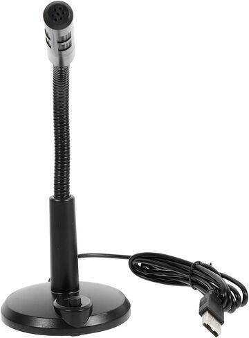 Operitacx USB Computer Microphone Portable Mic with High Sensitivity and Power Indicator Light for Streaming Meetings and Voice Chat in Saudi Arabia