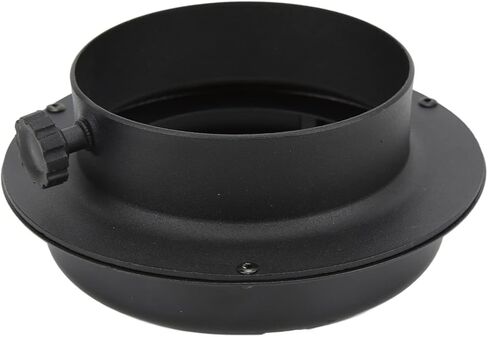 محول حلقة Speedring Ring من Photo Studio، محول ضوء فلاش صغير للتصوير الفوتوغرافي، قطر Softbox أقل من 98 مم، سبائك الألومنيوم أسود، محمول عالي الأداء ومتعدد الاستخدامات in Saudi Arabia