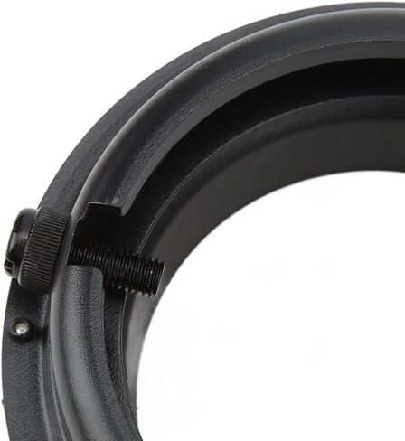 محول حلقة Speedring Ring من Photo Studio، محول ضوء فلاش صغير للتصوير الفوتوغرافي، قطر Softbox أقل من 98 مم، سبائك الألومنيوم أسود، محمول عالي الأداء ومتعدد الاستخدامات in Saudi Arabia