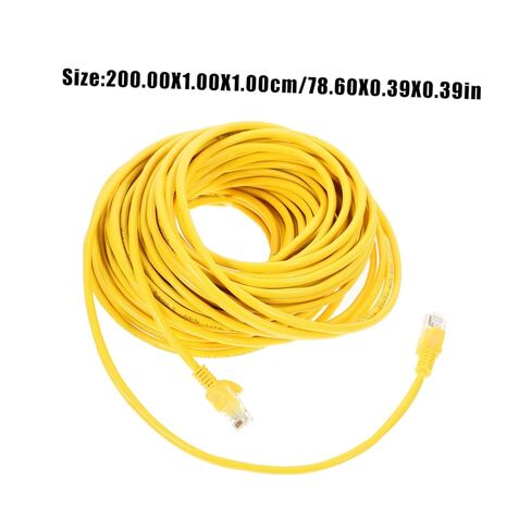 سلك إيثرنت Cat5e طويل بطول 20 مترًا، كابل شبكة مجدول موثوق به لأجهزة التوجيه المنزلية in Kuwait
