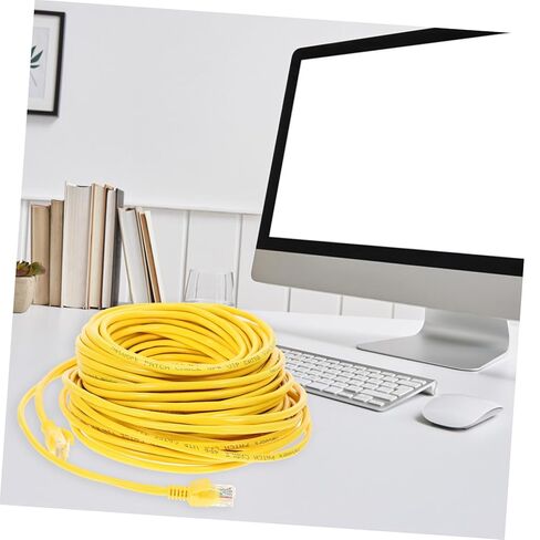سلك إيثرنت Cat5e طويل بطول 20 مترًا، كابل شبكة مجدول موثوق به لأجهزة التوجيه المنزلية in Kuwait