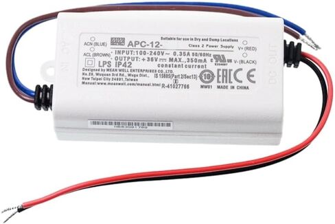 يعني جيدا APC 12W 700mA LED Driver APC-12-700 AC-DC إخراج واحد ثابت تحويل التيار الكهربائي محول محول مع IP42 حالة بلاستيكية in Saudi Arabia