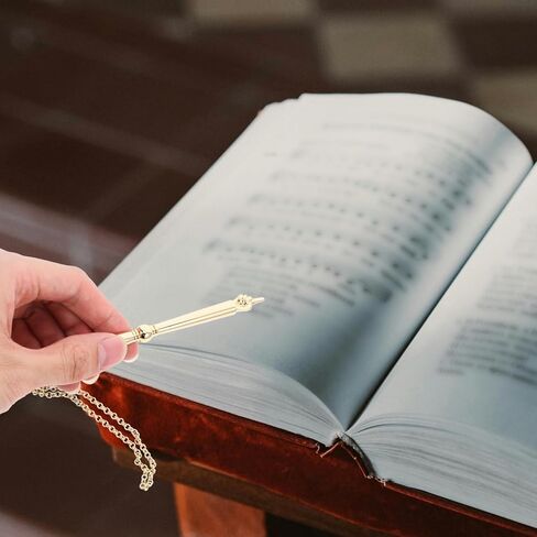 Finger to Read The Bible Yad Pointer Book Pointer Yad Hand Pointer Golden Finish Bat Mitzvah Present with Bead Charm for Bible Reading Reading Pointer in Saudi Arabia