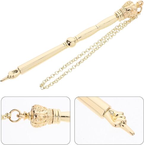Finger to Read The Bible Yad Pointer Book Pointer Yad Hand Pointer Golden Finish Bat Mitzvah Present with Bead Charm for Bible Reading Reading Pointer in Saudi Arabia