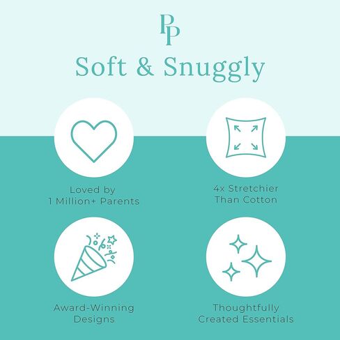 Posh Peanut Convertible Baby Sleepers - Girls Footless Baby Pajamas with 2 Way Zipper for Easy Diaper Changes - Celestial Fiona, 9-12 Months in Saudi Arabia